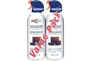 emzone AIR Duster | 2 Pack AEROSOL - Value Pack | 284g / 10oz | Made in Canada