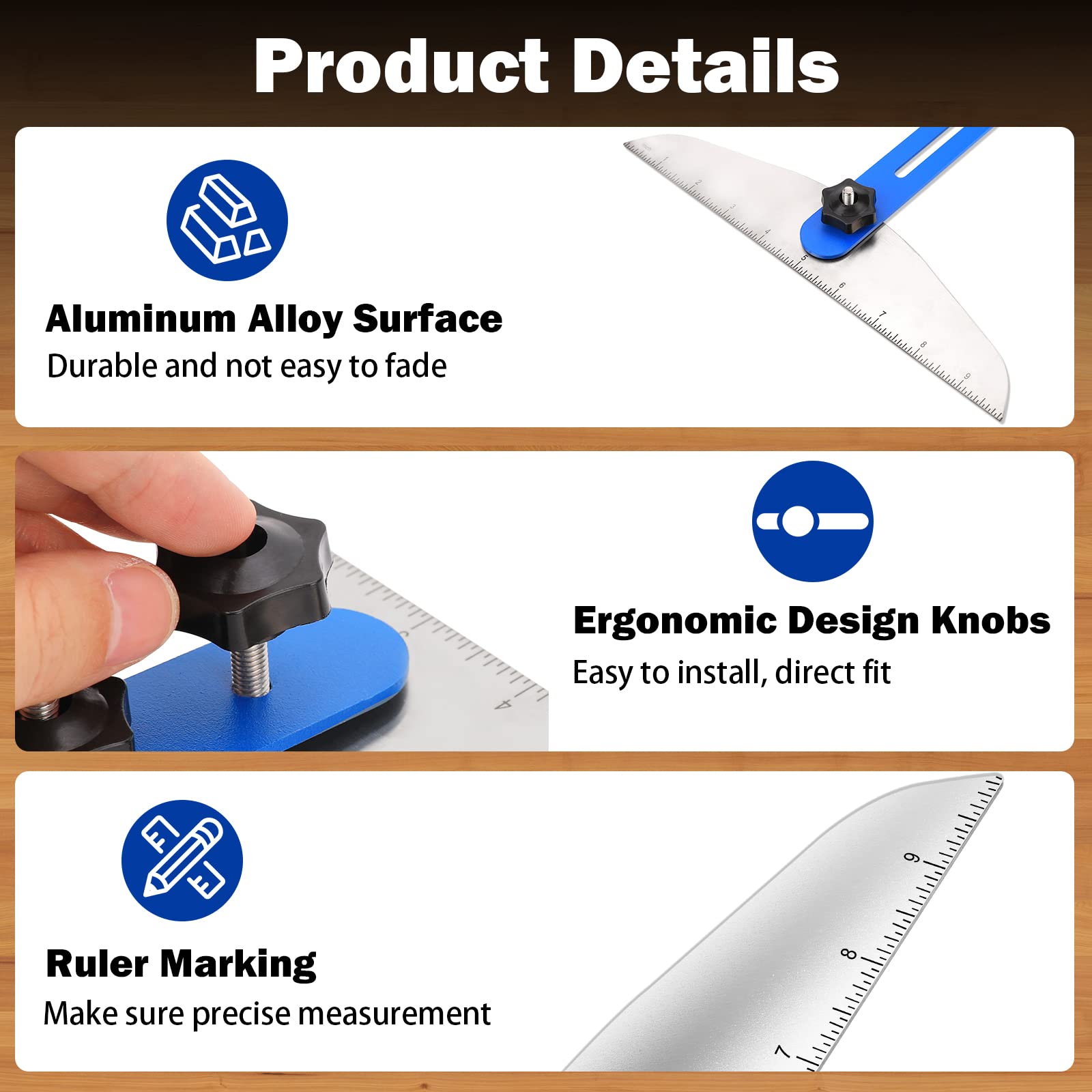 Mua Stair Tread Template Tool, FEITON Stair Gauge Set Shelf Layout ...