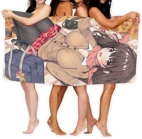 Amazon 超吸収性2dアニメセクシービューティーロリアニメバスタオル3dプリントされた超速乾タオルビーチタオルバスタオル速乾性 抗菌性 消臭性 ソフトタッチホテル 温泉 スポーツ 家庭用 特大のバスタオル 130cm X 80cm バスタオル ホーム キッチン
