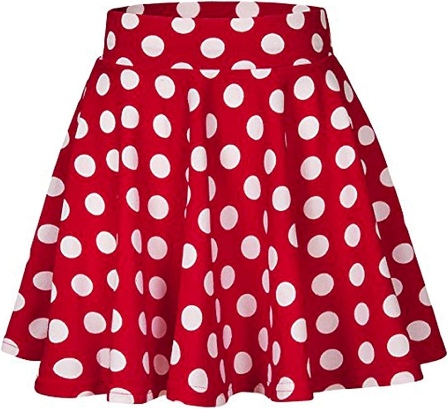 Polka Dot Skirts Party Cocktail Summer Casual Women Dot Printed Skirt