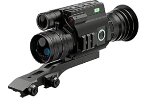 Digital Day/Night Vision Rifle Scope – 1920×1080 HD, 6.5&13X Zoom Options, IP67 Waterproof, 8-Hour Battery, WiFi Streaming – 