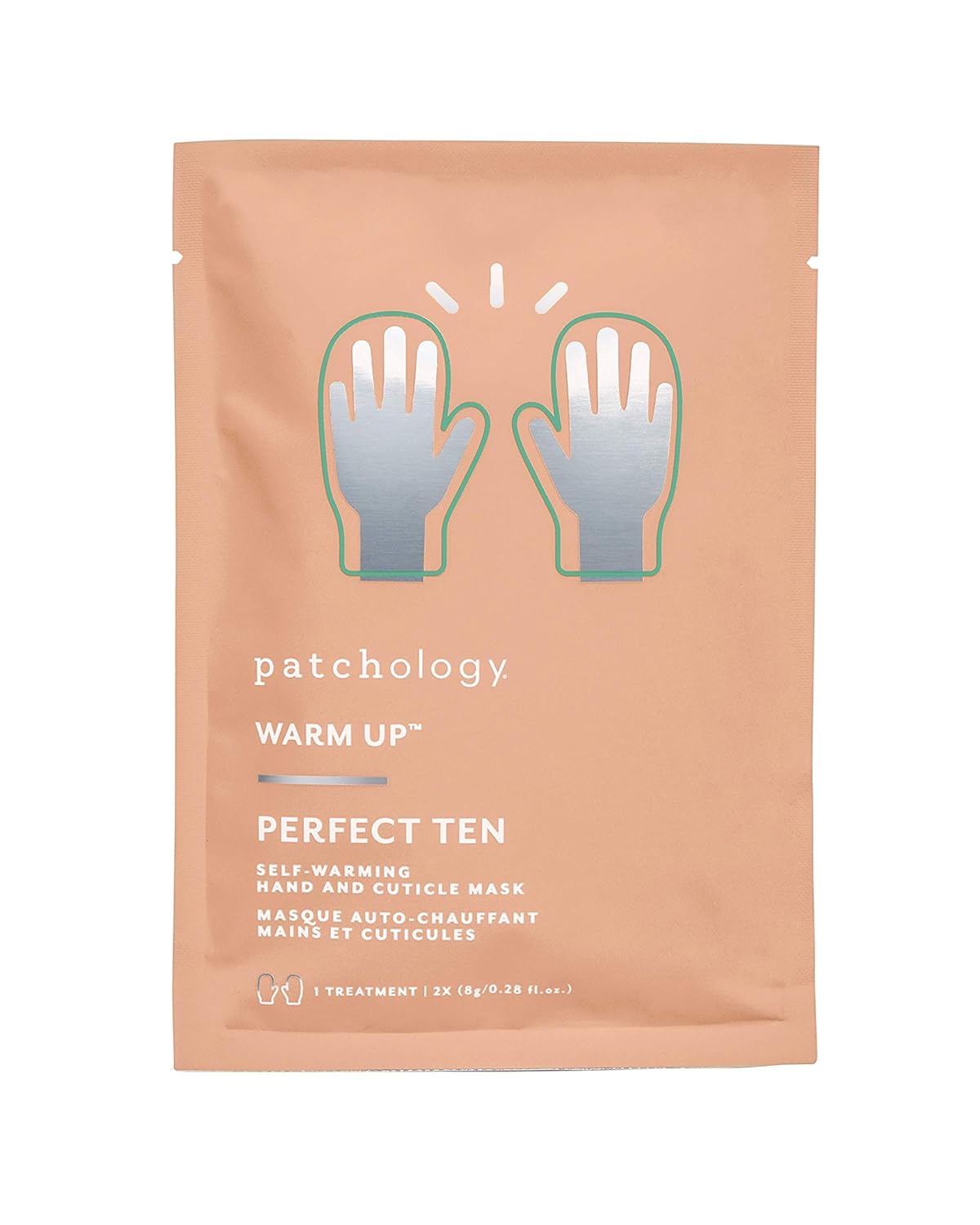 Patchology Warm Up Perfect Ten Self-warming Hand & Cuticle Mask: Premium Beauty