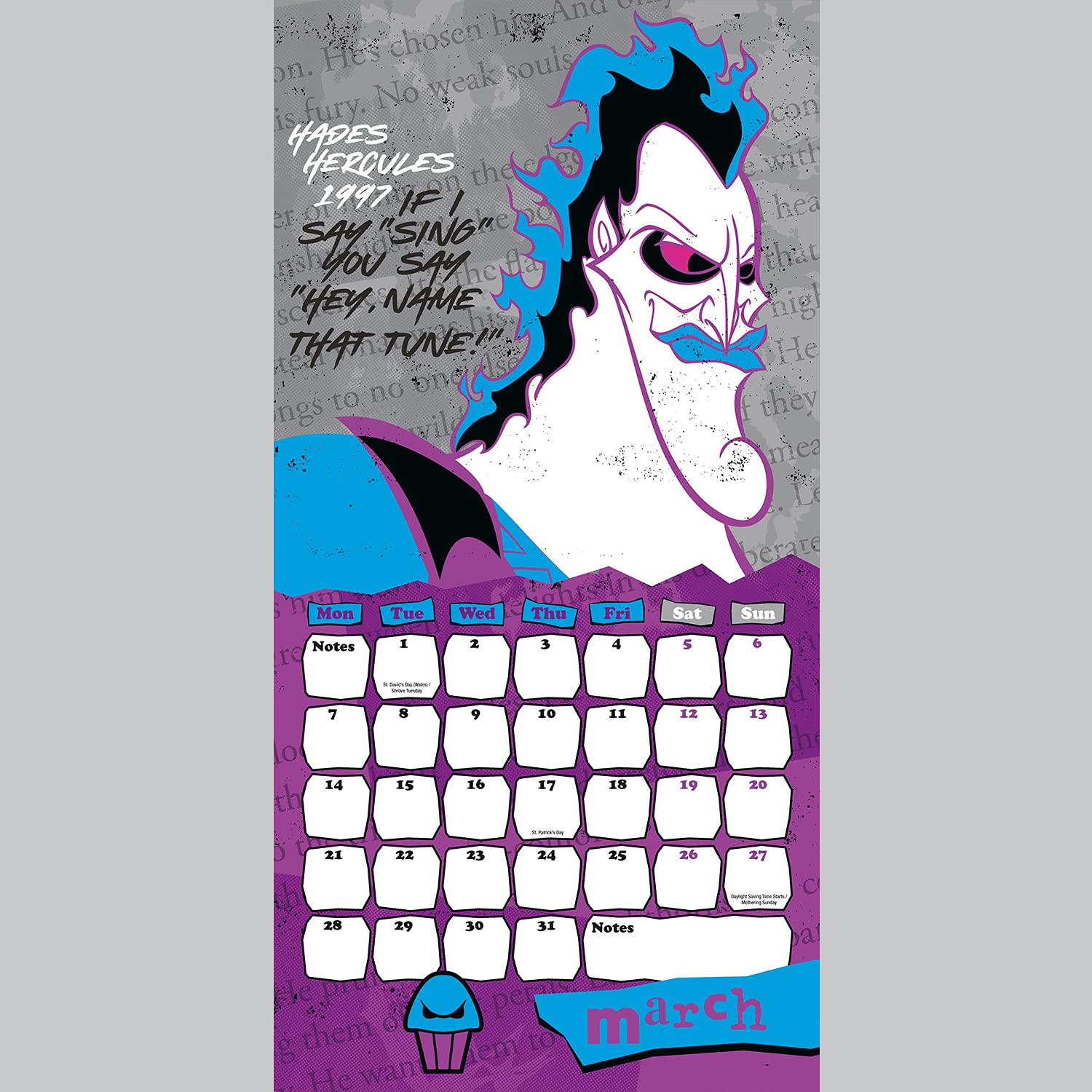 New Disney Villain Calendar 2022 Free Images New Disney Villain Calendar 2022 Free Images