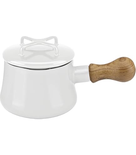 Amazon.com: DANSK Yellow Kobenstyle 1 Qt. Saucepan, 2.65 LB: Home