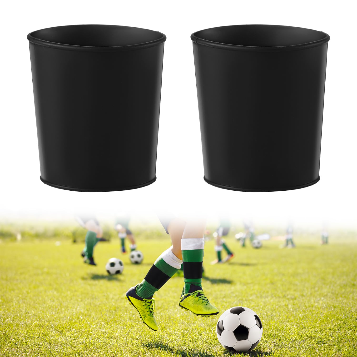 2pcs Shin Guard Straps, Black Silicone Soccer Shin Guard Holders Soft Shin Guard Stays to Hold Shin Guards Anti-Slip Leg Bands Football for Children Boy Girl