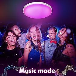 AMKI Smart RGB Ceiling Light Flush Mount