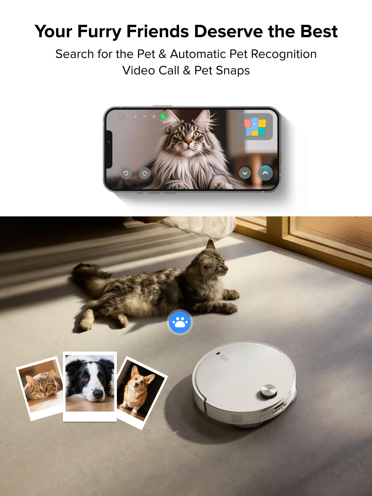 roborock Qrevo CurvX Robot Vacuum and Mop, 22,000Pa Suction, 3.14’’ Ultra Slim, Zero-Tangling Design, Reactive AI Obstacle Recognition, AdaptiLift Chassis, Auto Hot Water Mop Washing & Drying