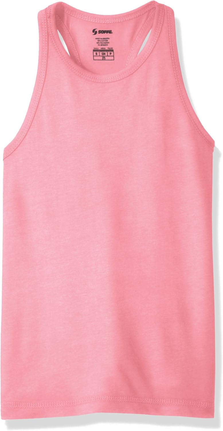 Soffe Girls' Big Core Tank: Clothing