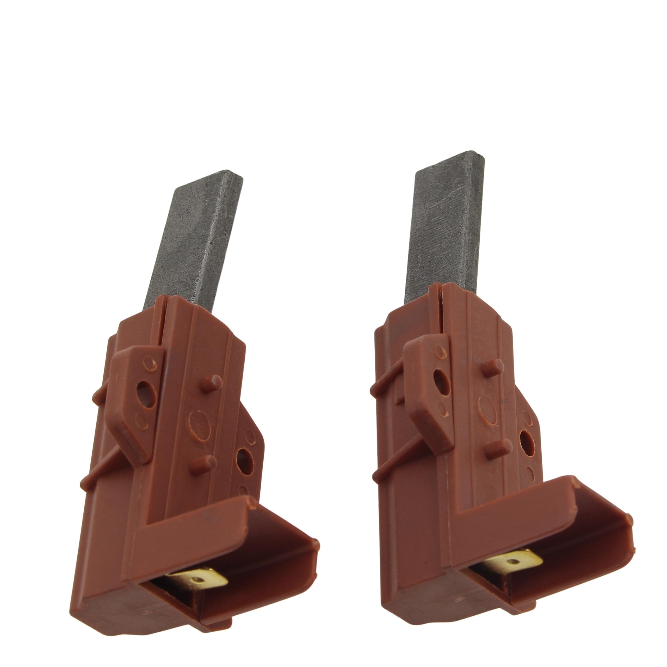 Pack Of 2 Washing Machine Motor Carbon Brushes And Holder For Hotpoint, Indesit, Ariston And Zanussi