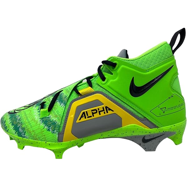 Nike Alpha Menace スパイク グリーン/イエロー　27.5 cm Amazon.com | Nike Alpha Menace Pro 3 Men's Football Cleats, Green