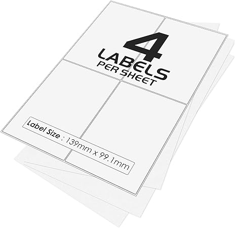 printer sticky labels