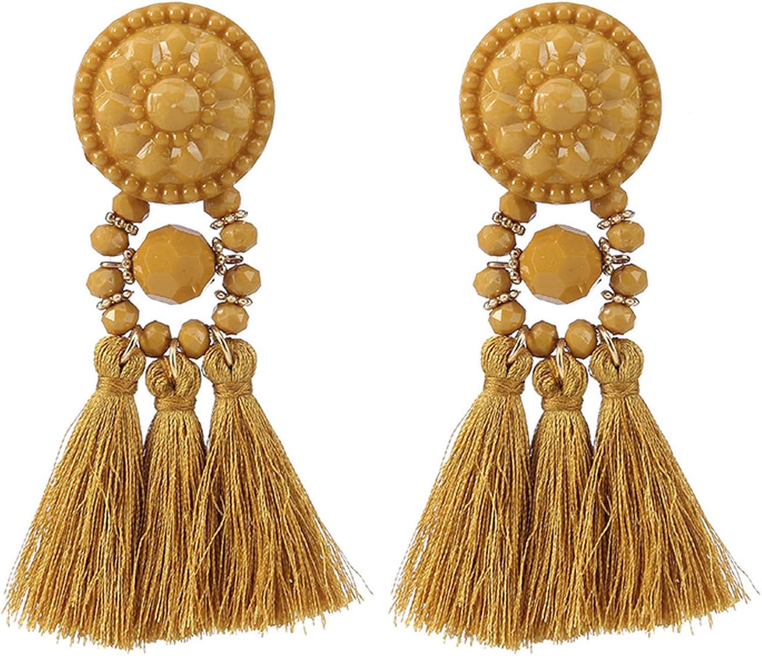 Tassel Earrings Statement Jewelry For Women Fashion Brand Bohemia Big