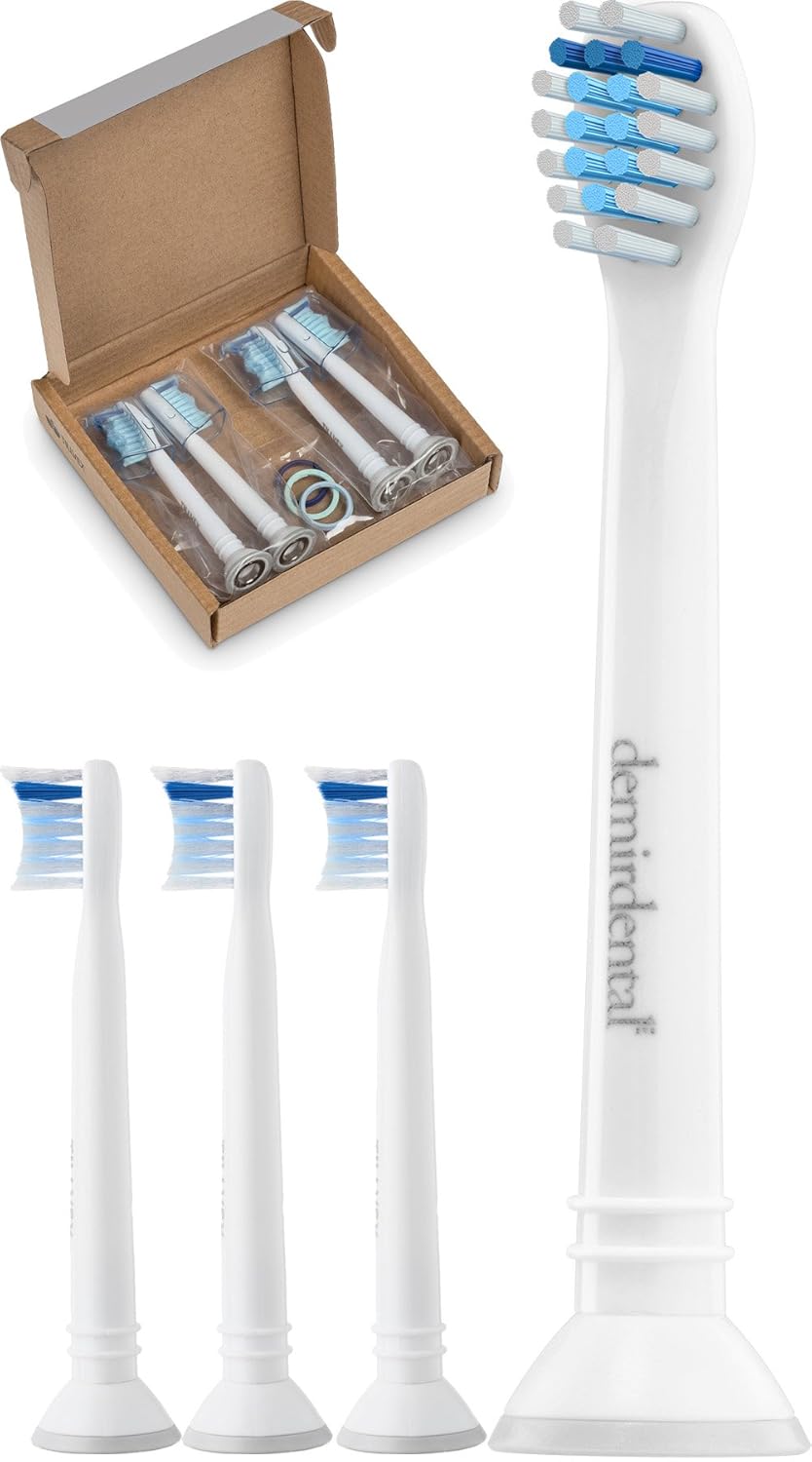 demirdental Replacement Toothbrush Heads fits all Philips