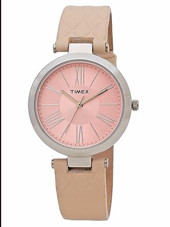 Analog Pink Dial Women's Watch - TWEL11806