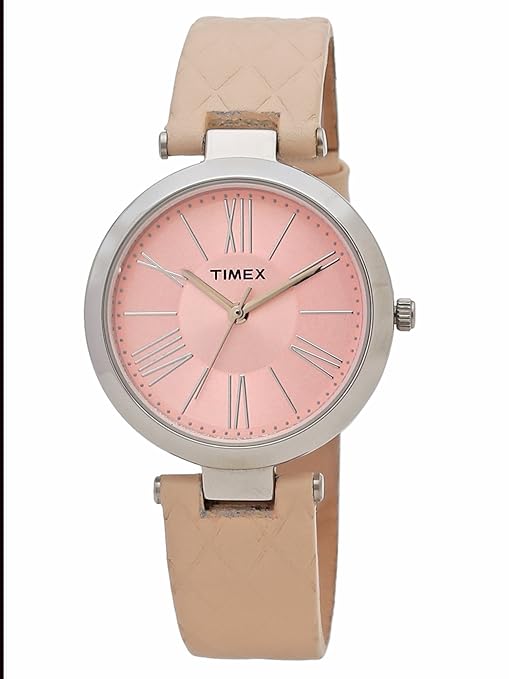 Timex Analog Pink Dial Women's Watch - TWEL11806