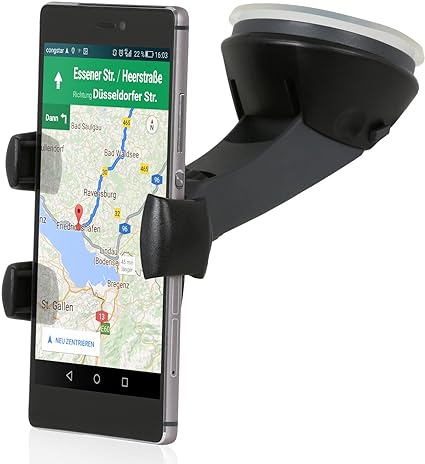Wicked Chili Pro Mount Click V2 - Universal KFZ Halterung für Handy/Smartphone (Arretierungsknopf, Kugelgelenk, Case kompatib