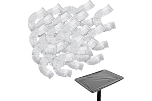 TASALON 50 PCS Disposable Salon Tray Cover & Tattoo Tray Cover Clear - Transparent Protective Film for Tattoo Equipment Acces