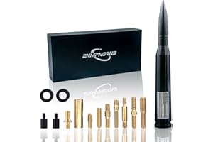 Enmpnornb 7.8inch Black Bullet Antenna Replacement for Various car Models,Dodge, Chevrolet, Raptor Truck Antenna Accessories