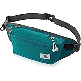 SKYSPER Fanny Pack for Women & Men - 5L Waterproof RFID Anti-Theft Hiking Belt Waist Bag, Crossbody Sling Bag for Hiking, Travel, Workout and Daily Use