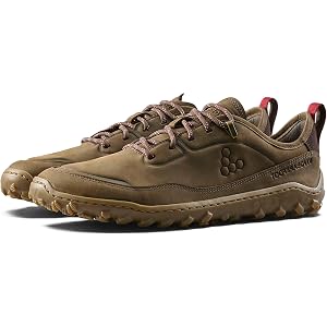 Vivobarefoot Men's Tracker Leather All Terrain Low II Hiking Shoe