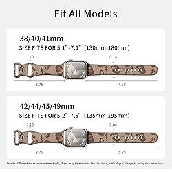 Soft Silicone Pattern Printed Bands Compatible with