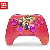 PowerA Advantage Wireless Controller for Nintendo Switch 2 - Mario and Friends, Officially Licensed, Hall Effects, Mappable Buttons, Pro Controller, C Button, Motion Controls