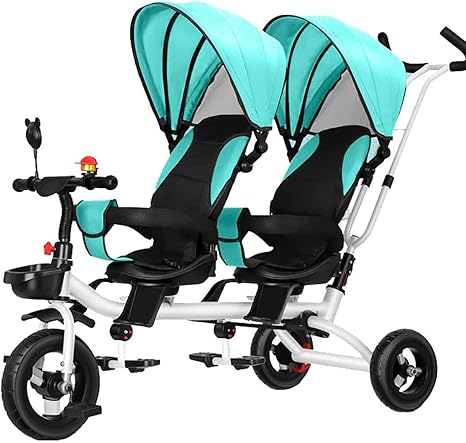 Amazon Co Jp キッズトライク ツインベビーカー子供用ダブル三輪車夏用軽量通気性幼児用ベビーカー誕生から4歳までの子供のためのダブルバギー B ホーム キッチン Amazon Co Jp キッズトライク ツインベビーカー子供用ダブル三輪車夏用軽量通気性幼児用ベビーカー誕生から4歳までの子供のためのダブルバギー B ホーム キッチン