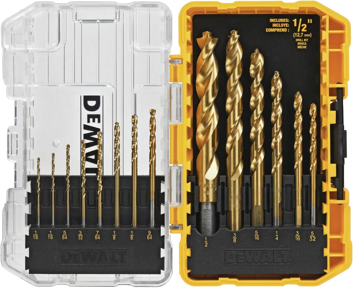 DEWALT Screwdriver Bit Set, Impact Ready, FlexTorq, 40-Piece (DWA2T40IR), Black/Silver IMPACT READY FlexTorq Screw Driving Set, 40-Piece - Drill Bit Sets - 