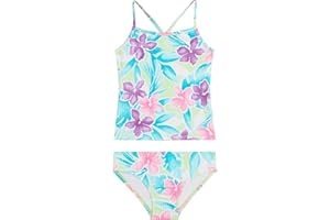 Kanu Surf Girls Melanie Beach Sport 2-pc UPF 50+ Banded Tankini