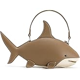 JW PEI Women's Nerys Faux Suede Shark Look Top Handle Bag