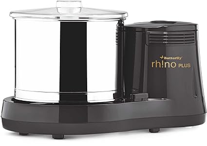 Butterfly Rhino Plus 150-Watt Wet Grinder (Grey)