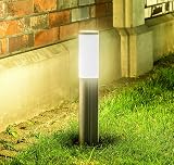 CGC Lighting Stainless Steel Outdoor Post Light IP54 45cm Garden Path Bollard view 2