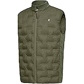 Little Donkey Andy Men's Lightweight Puffer Vest, Outdoor Windproof Sleeveless Jacket for Hiking Travel Golf