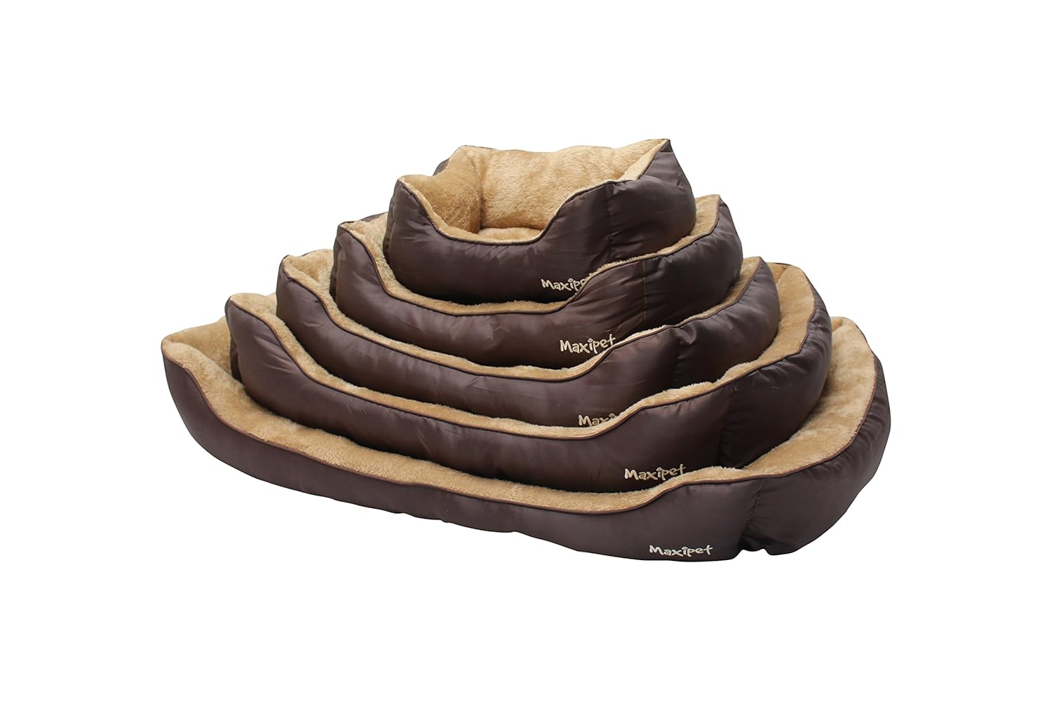 MaxiPet Deluxe Soft Washable Dog Pet Warm Basket Bed Cushion with