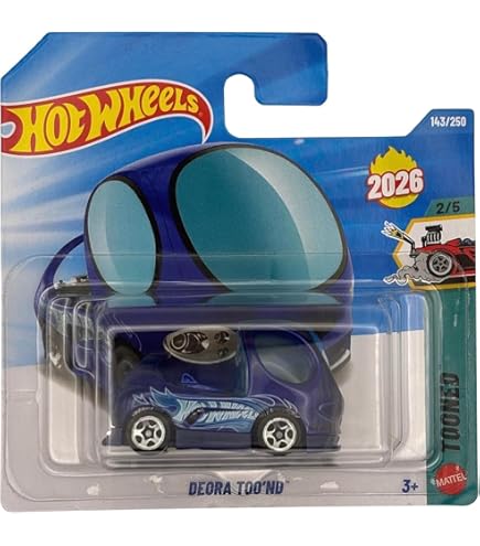 Amazon.com: Hot Wheels Deora II Then and Now 4/10, White Die-Cast