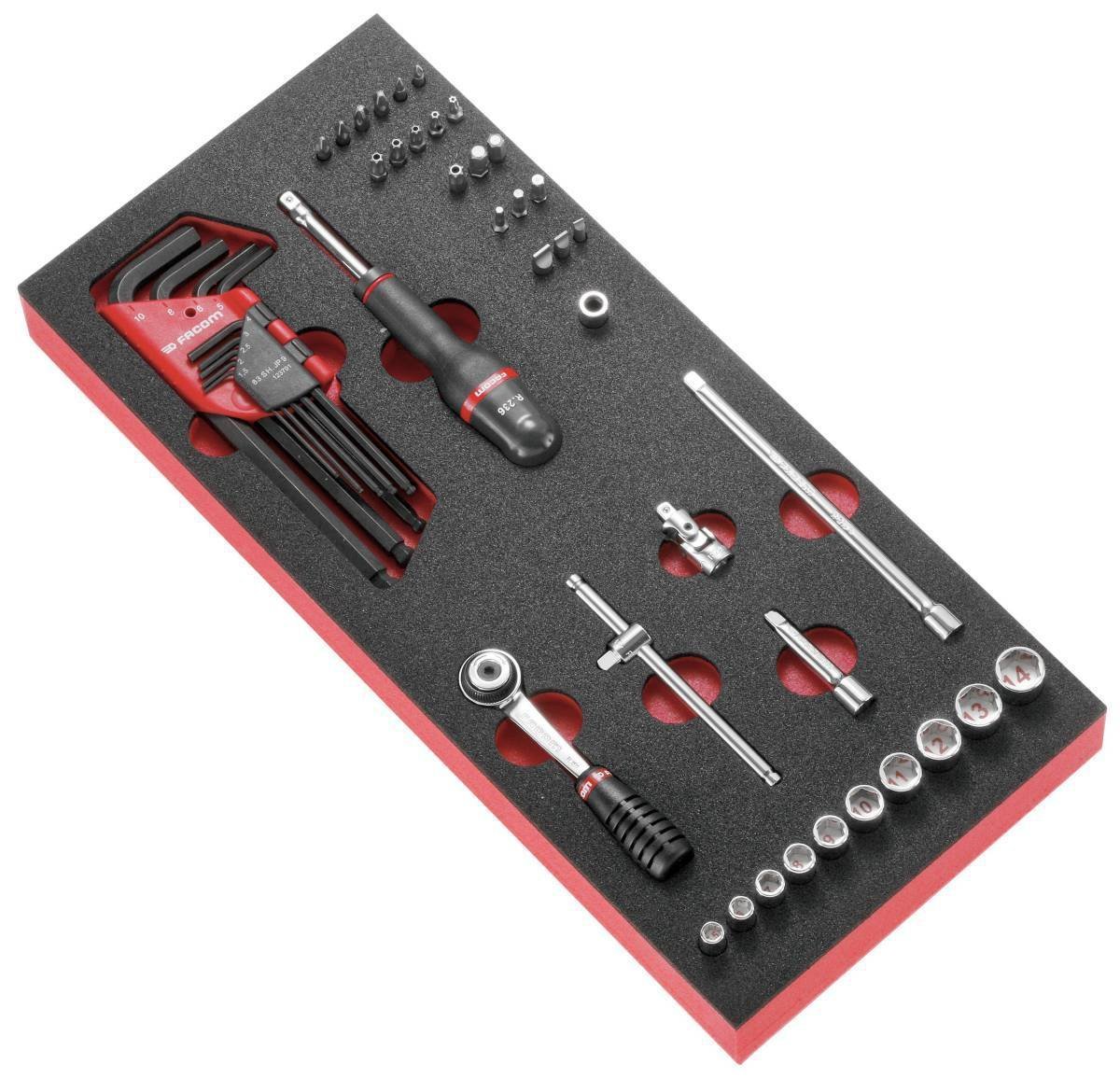 Facom Foam Insert for PM. MODR1 A Mod. R1 A Qty: 1