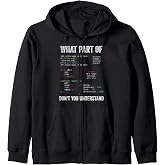 Funny Computer Science Programmer Tee Zip Hoodie