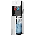 Avalon Bottom Loading Water Cooler Dispenser - Hot & Cold Water, Child Safety Lock, Innovative Slim Design, Holds 3 or 5 Gallon Bottles - UL Listed- White