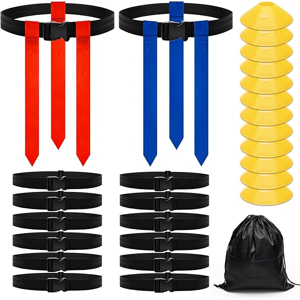 Wettarn 12 Player Football Flags And Belts Set Flag Jamaica
