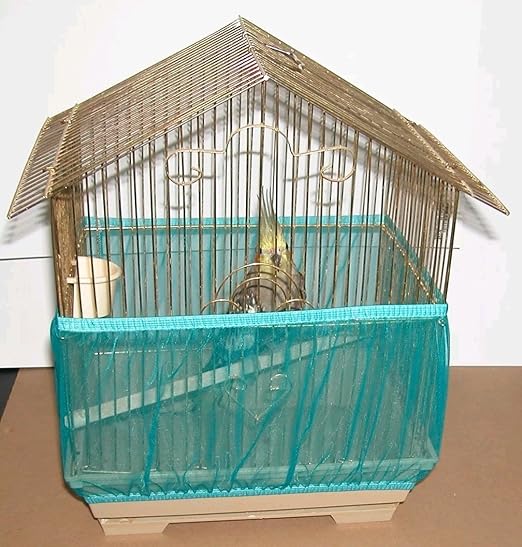 budgie cage skirt