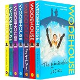 Jeeves and Wooster Series by P.G. Wodehouse Collection 7 Books Set (The Inimitable Jeeves, Carry On, Very Good, Thank You, Right Ho, Ring for Jeeves, Jeeves and the Feudal Spirit)