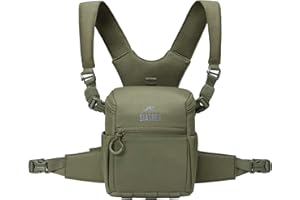 SIATREX BINO-X Binocular Harness – Modular MOLLE, Lightweight Hunting & Outdoor Gear Pack