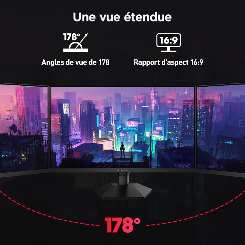 Ecran PC Gamer 27 Pouces IPS QHD HDR400 320Hz Moniteur G2721E