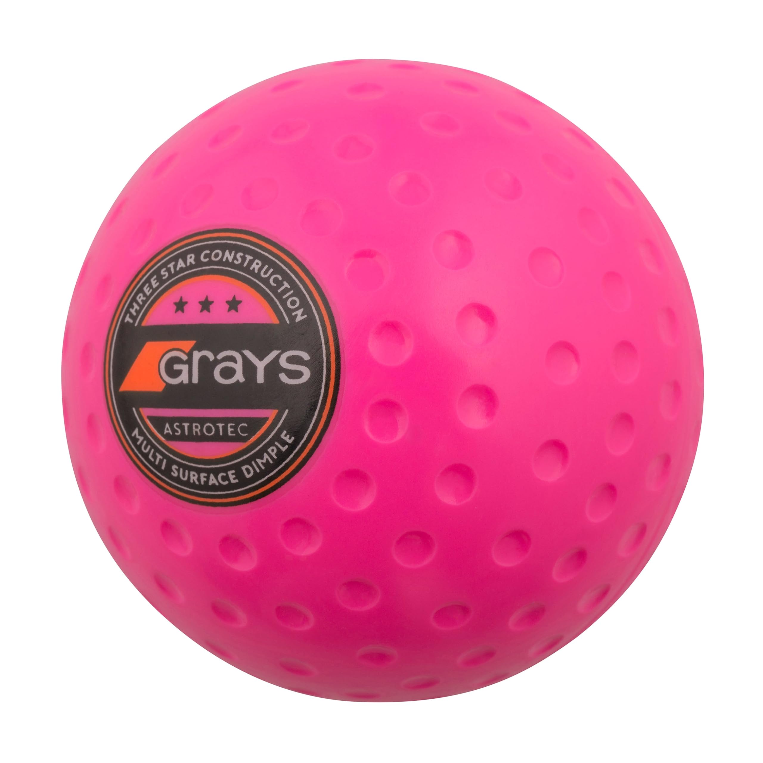 Grays Astrotec Hockey Ball Astrotec Hockey Ball - Fluo Pink, One Size