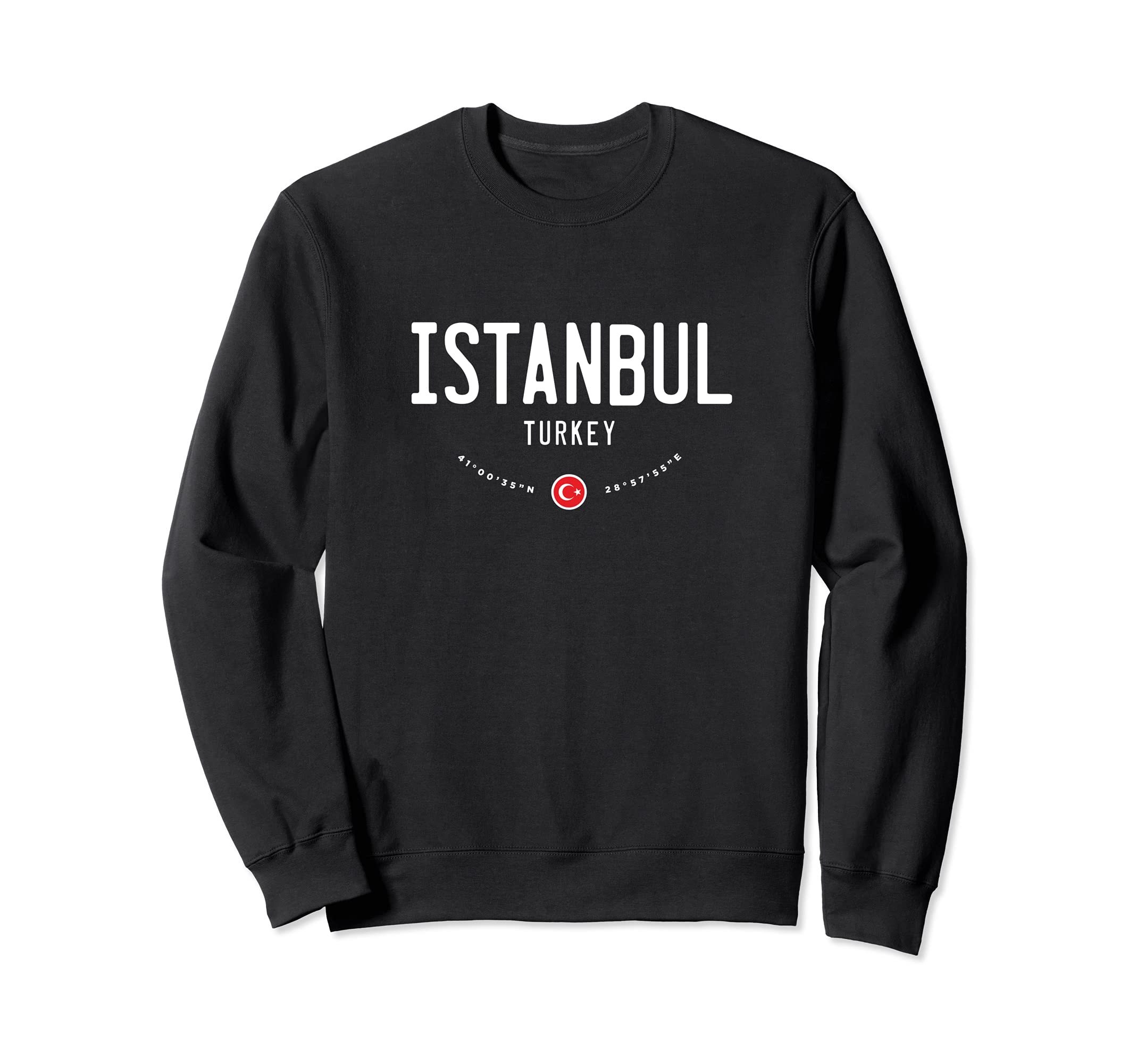 Istanbul Turkey Flag Sweatshirt