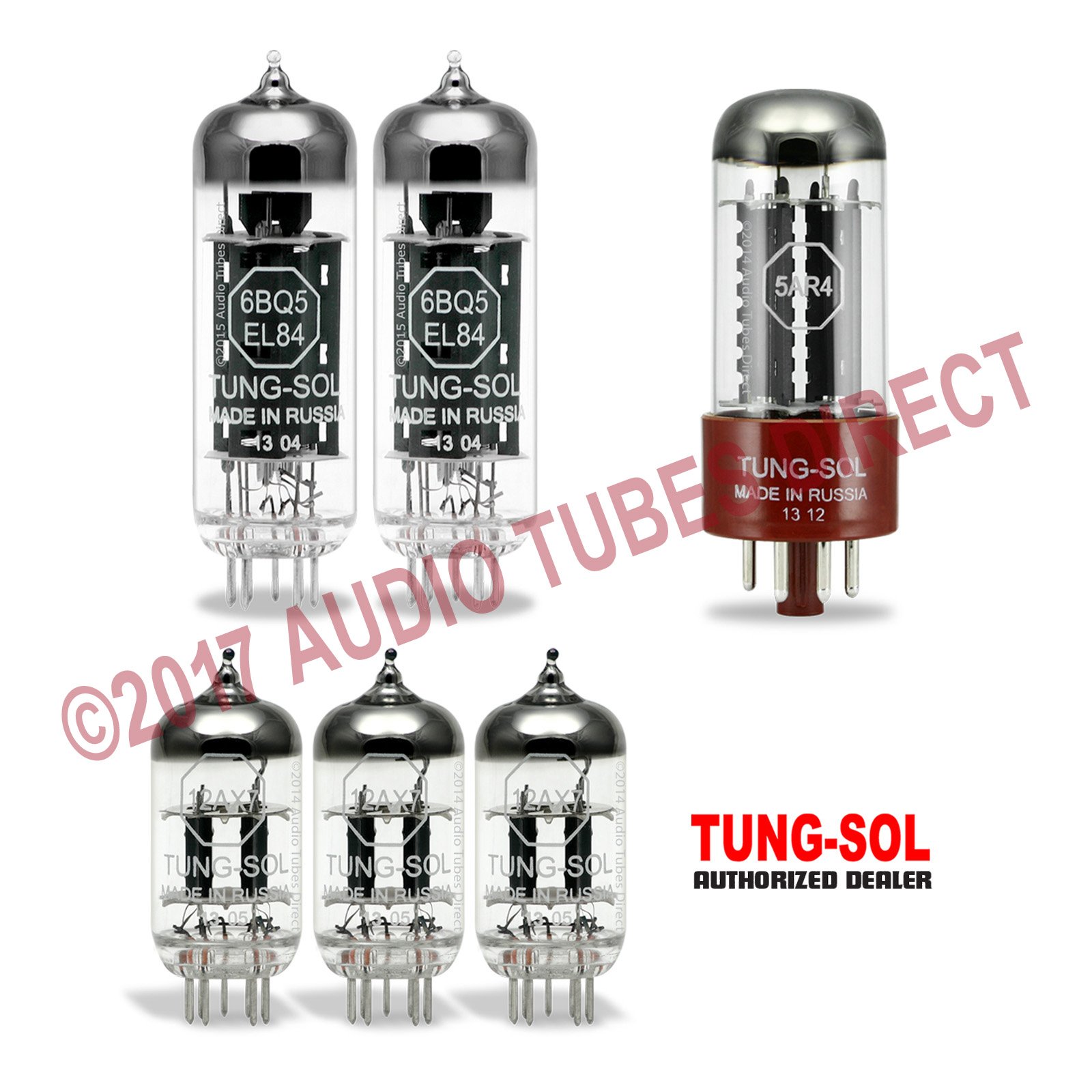 Tung-Sol Tube Upgrade Kit For Mojava Coyote Amps EL84 12AX7 5AR4