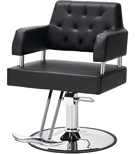 Amazon.com: Xyzzlphn Vintage 38.6''H Salon Chair for Hair Stylist