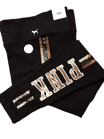 victoria secret pink bling leggings