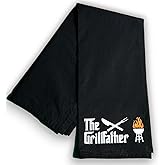 Grillfather Tea Towel 27x27 Inch Cotton Flour Sack Towel for BBQ Grill Masters