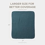 Comfy Cubs Muslin Blanket Throw 127x152 cm Six-Layer Cotton Blankets view 4